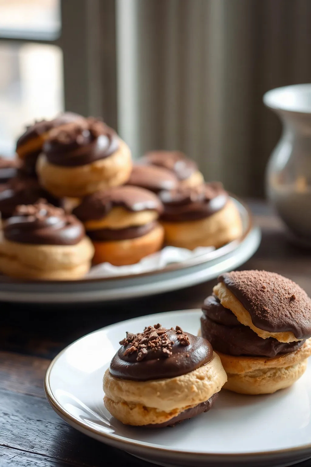 Choux à la crème au chocolat décadents
