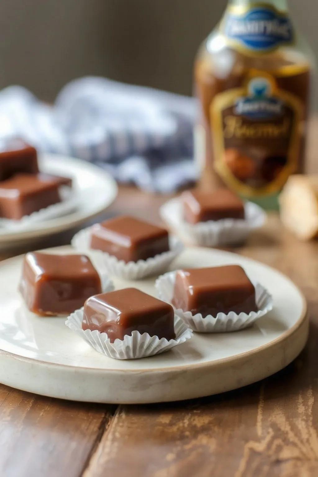 Homemade Chocolate Covered Caramels