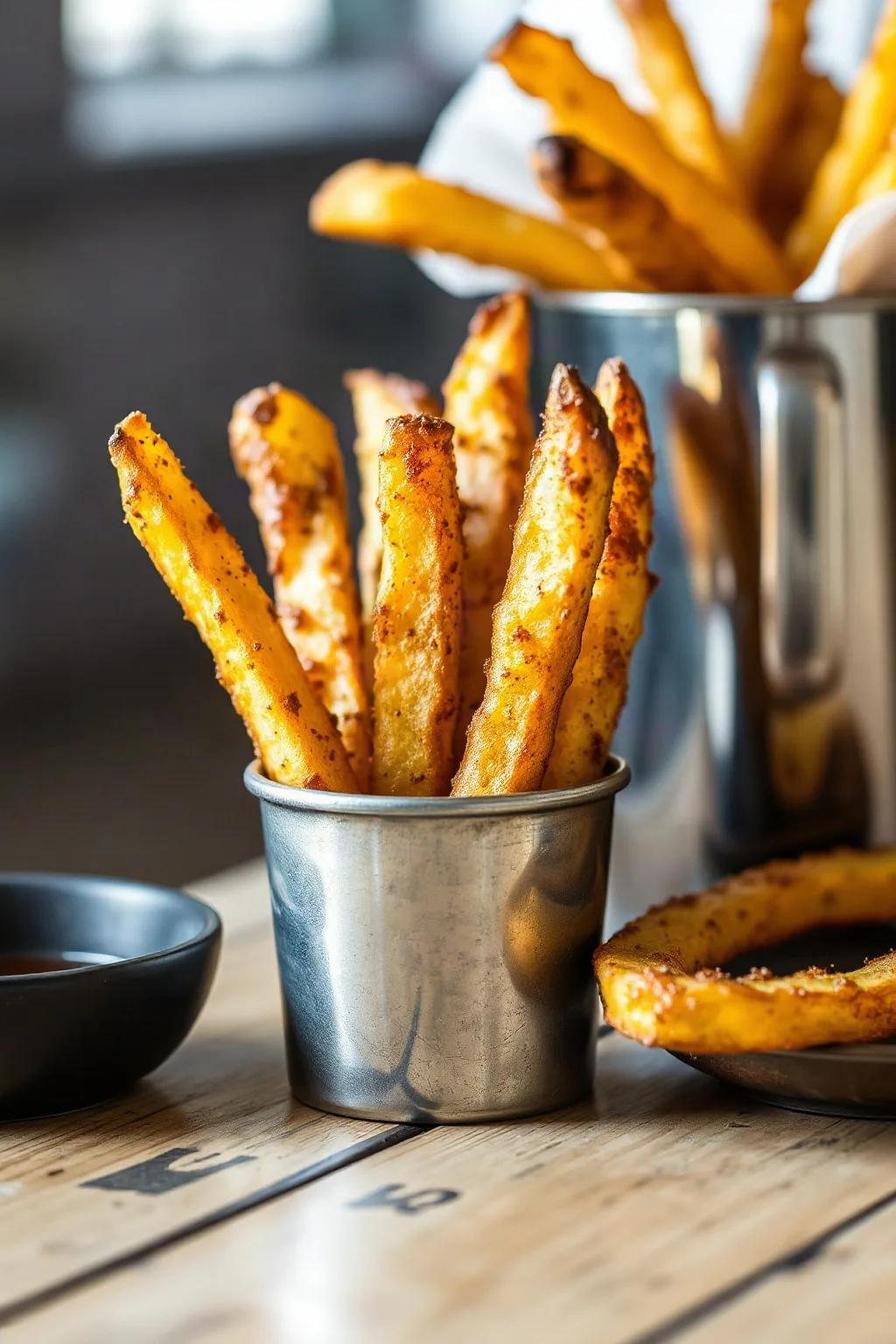 Frites Cajun Croustillantes