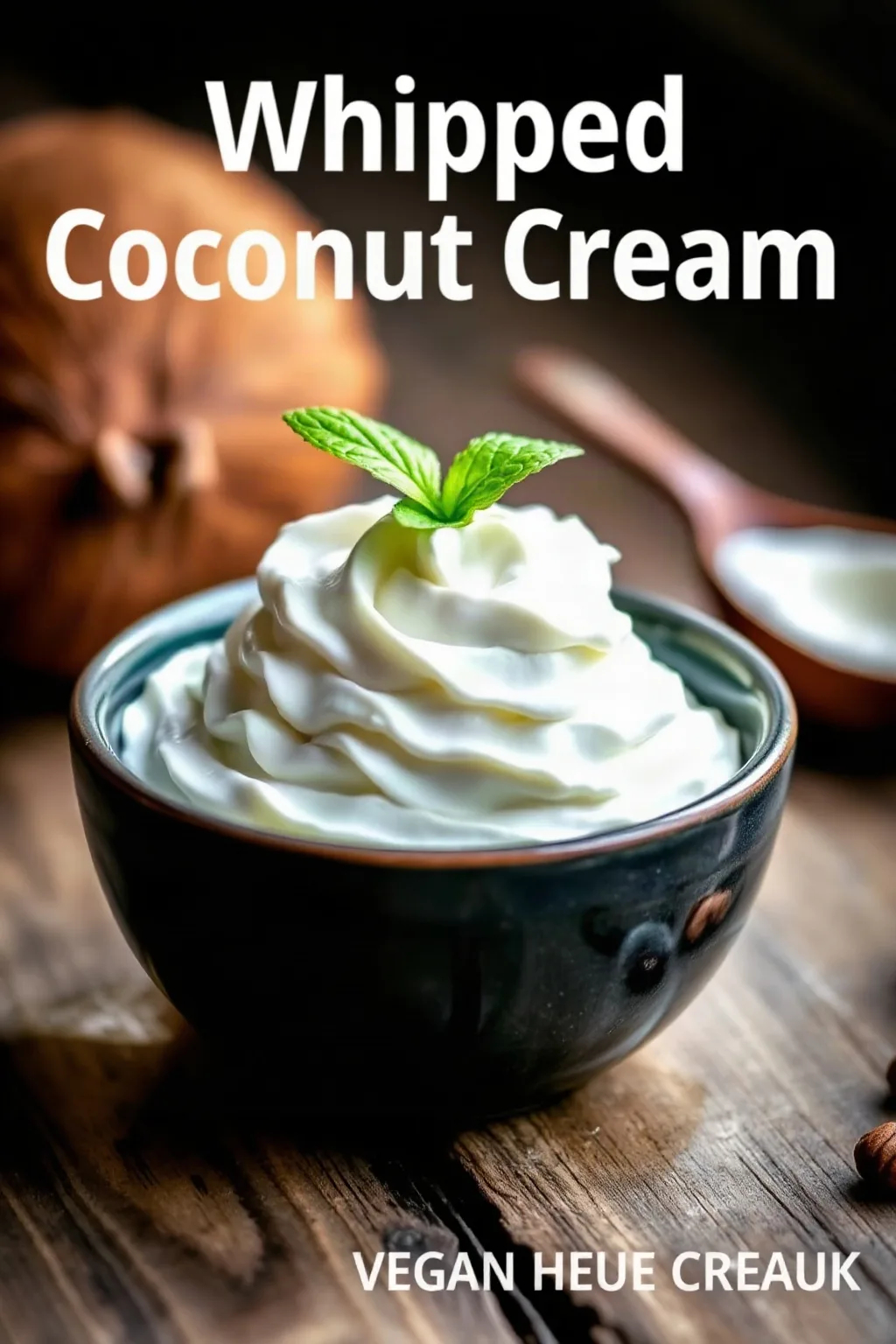 Crema de Coco Batida Vegana