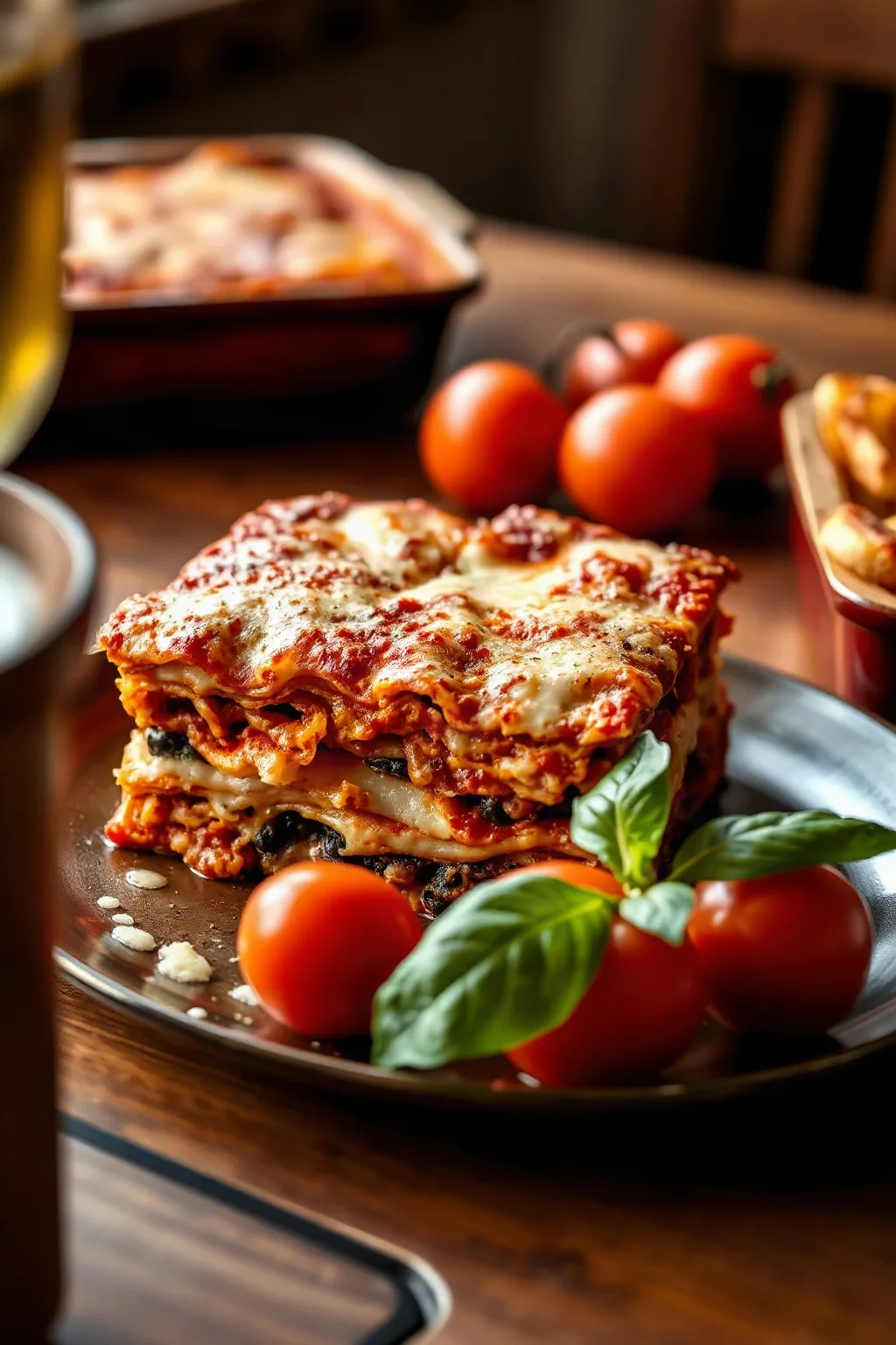 Classic Deep Dish Lasagna