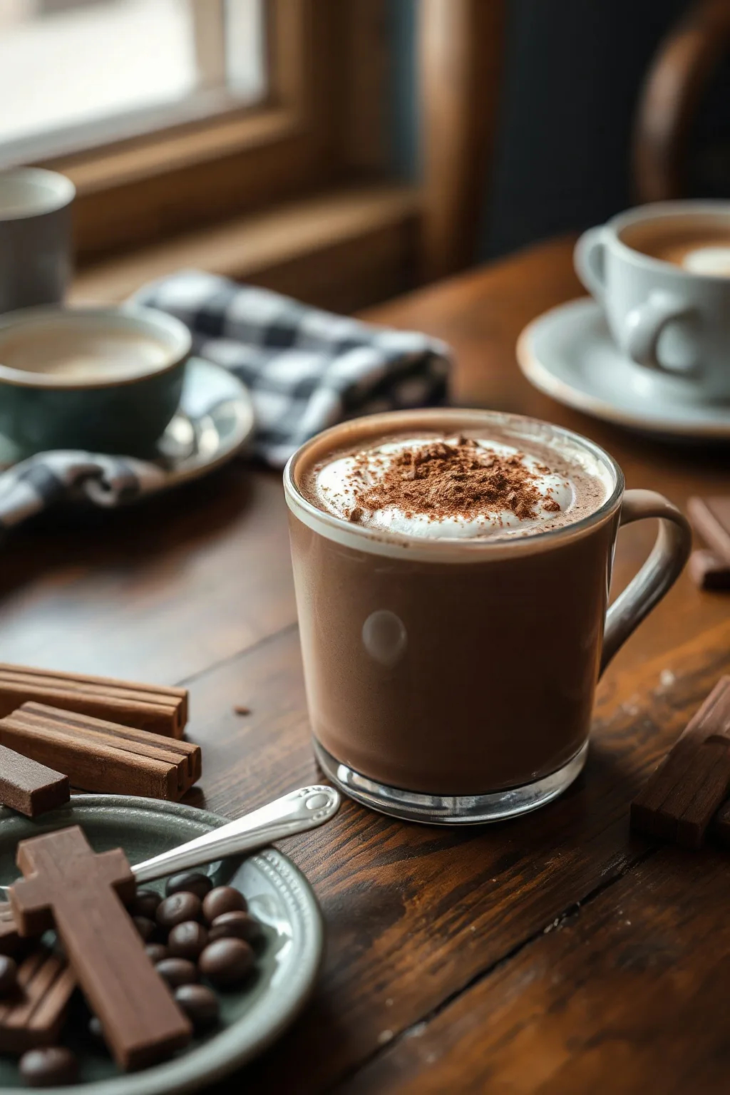 Delicioso Chocolate Caliente Vegano