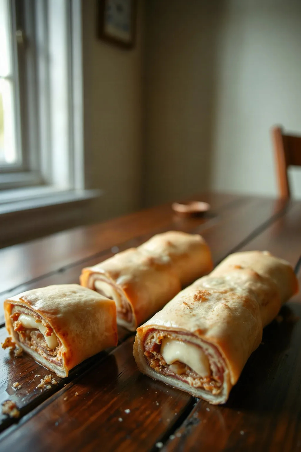 Rollitos de Roast Beef y Rábano Picante