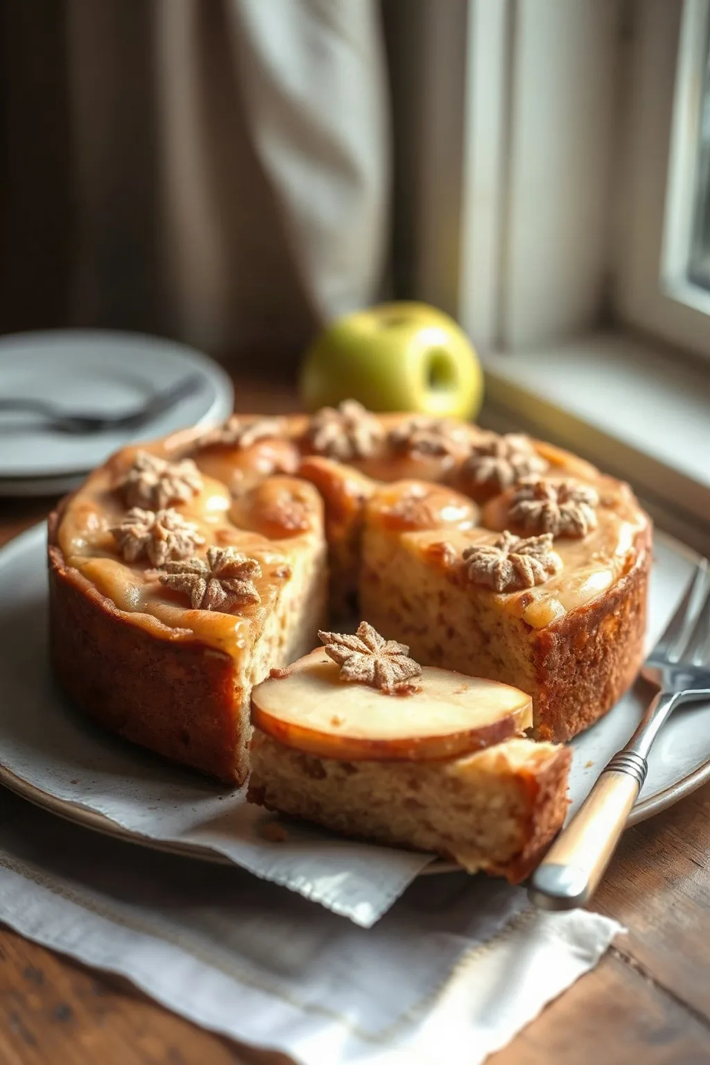 Pastel de Manzana para Pésaj con Harina de Almendra