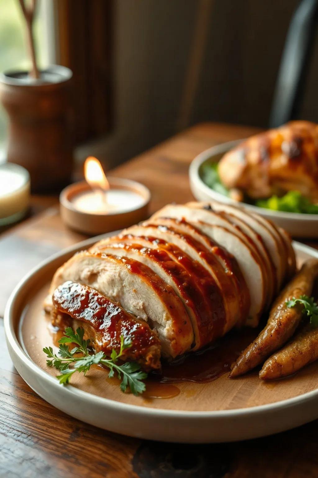 Juicy Marinated Turkey Breast