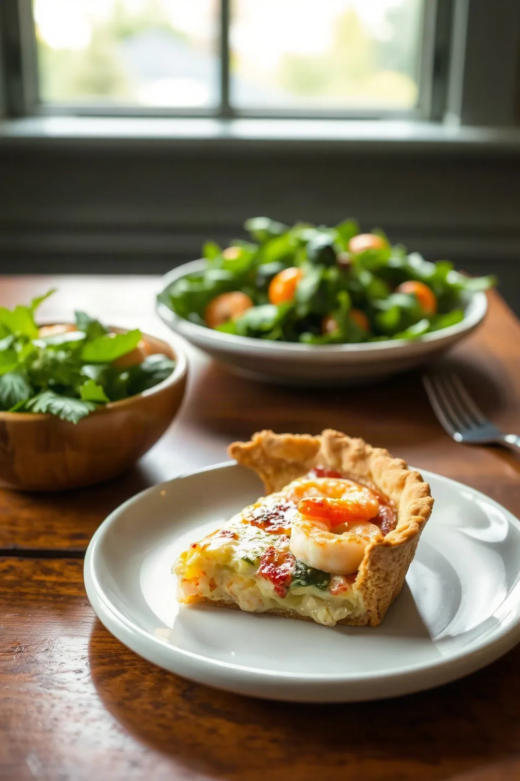 Classic Shrimp Quiche with a Canadian Twist