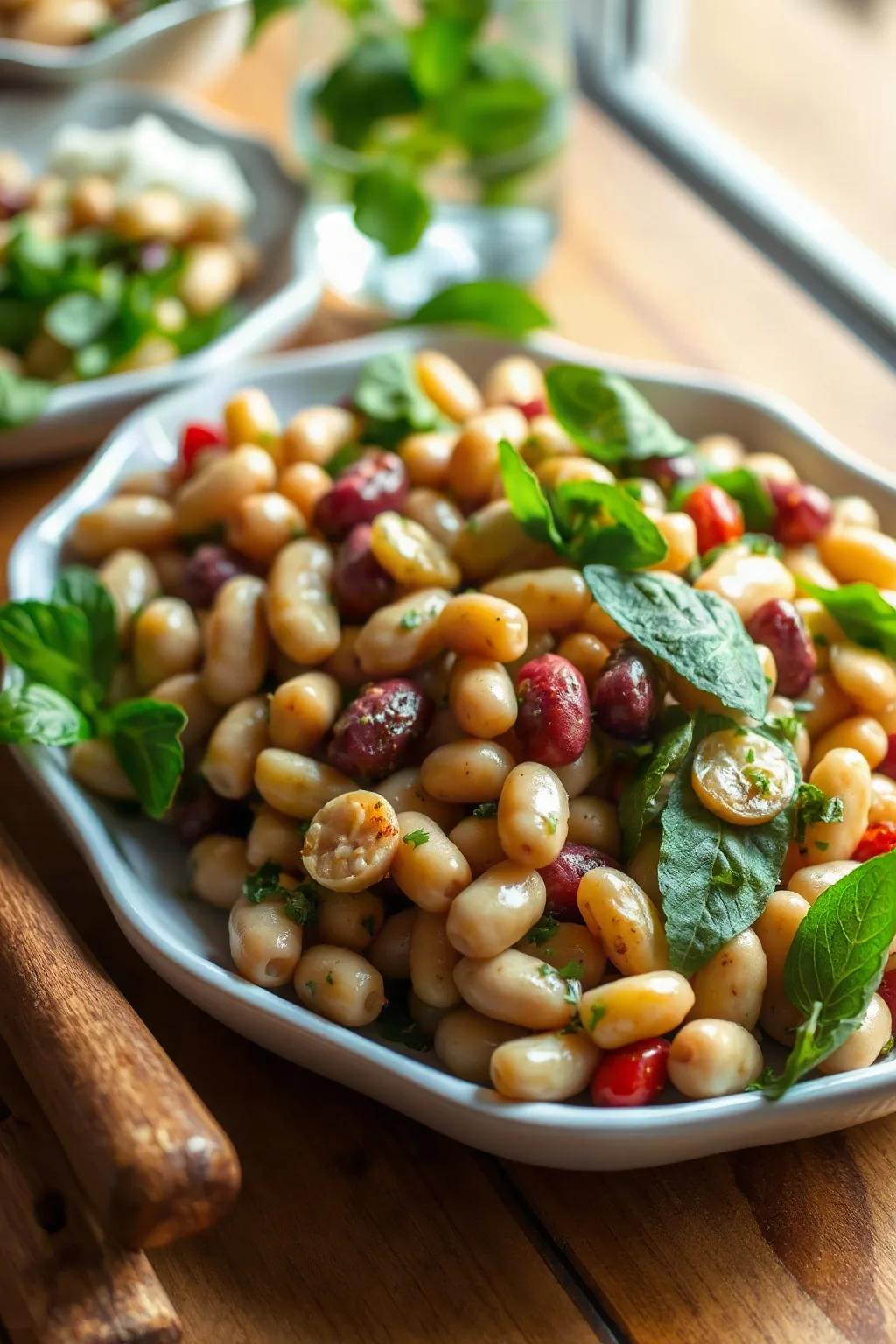 Salade de Haricots Romano Zestée