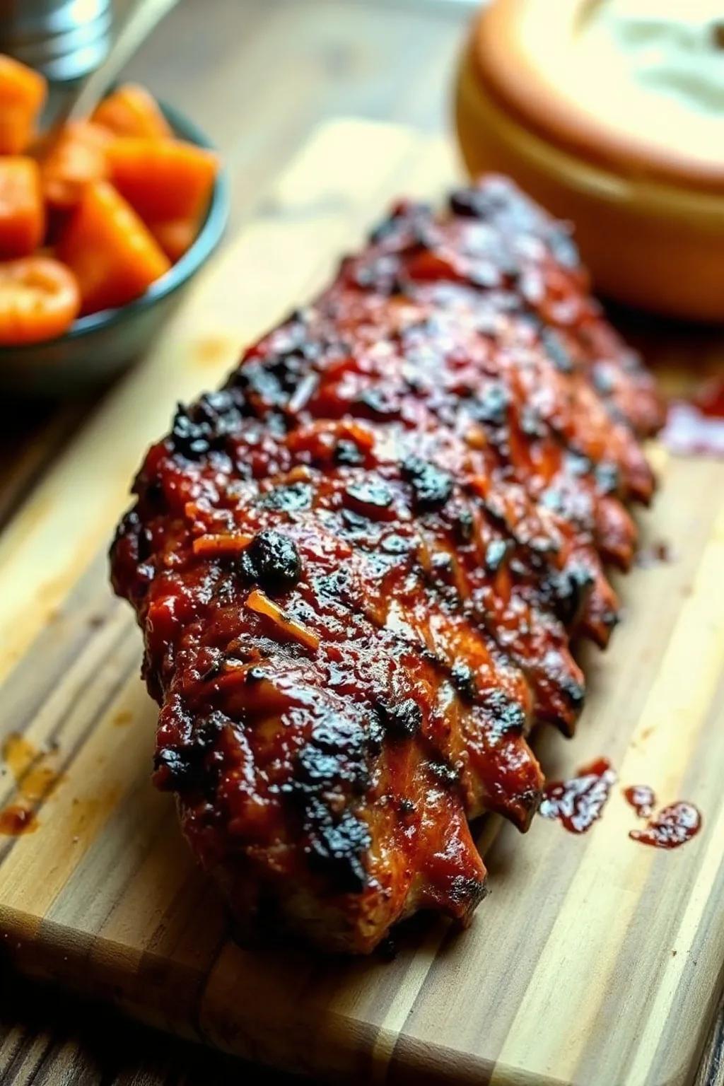 Baked BBQ Baby Back Ribs