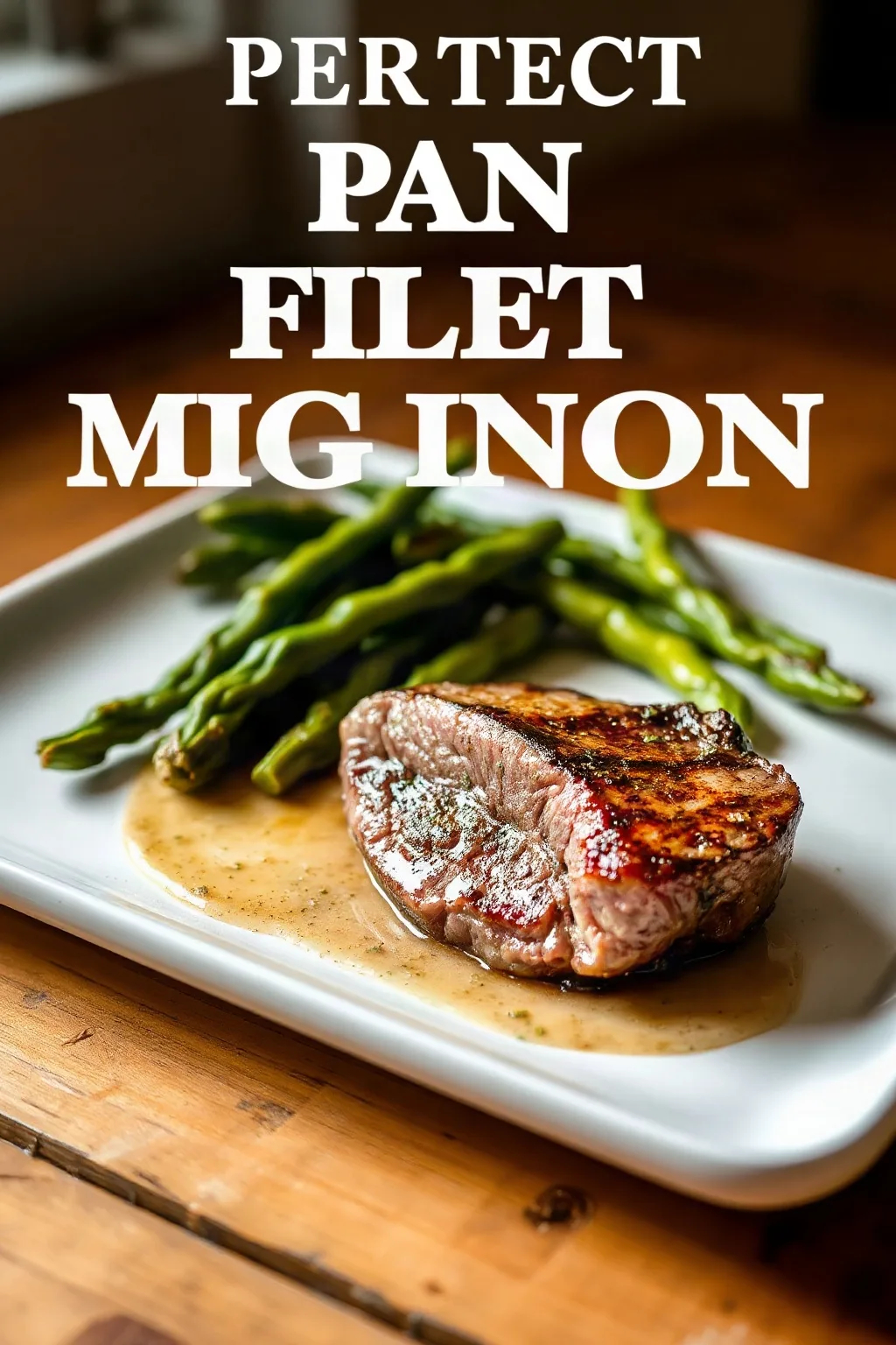 Perfect Pan Seared Filet Mignon