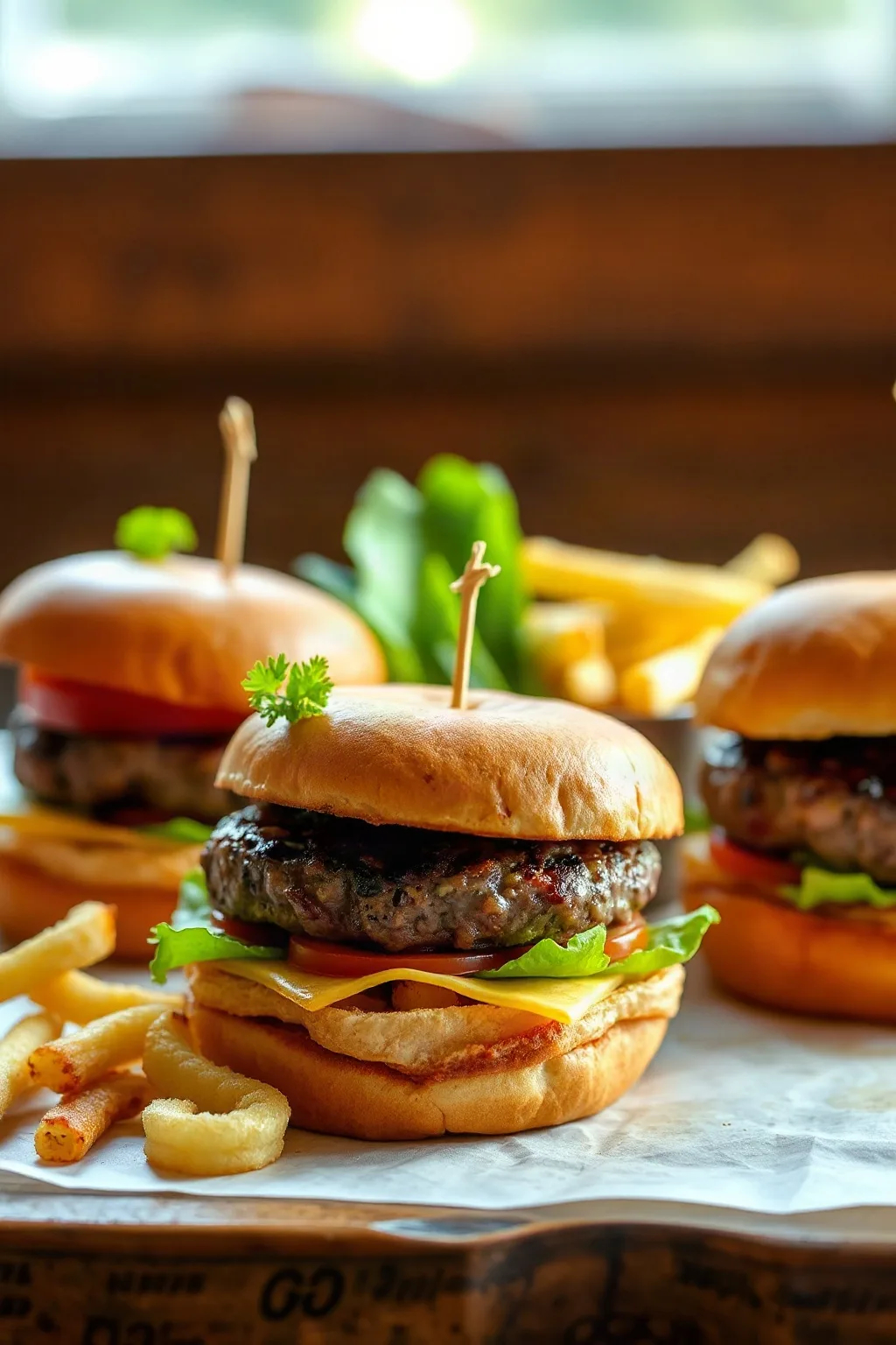 Burgers Gratinés Délicieux avec Spam
