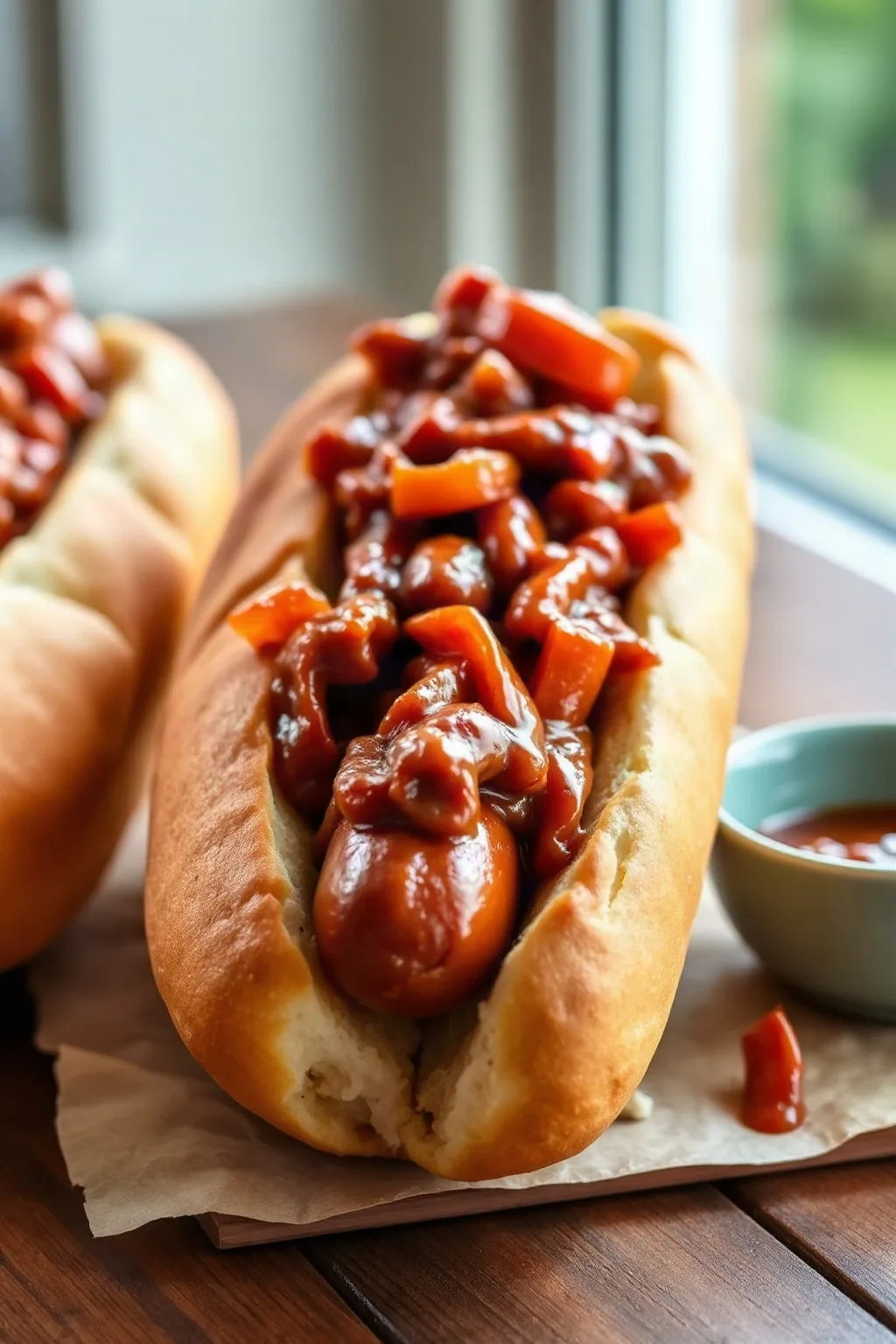Hot Dogs du Michigan avec Sauce à la Viande