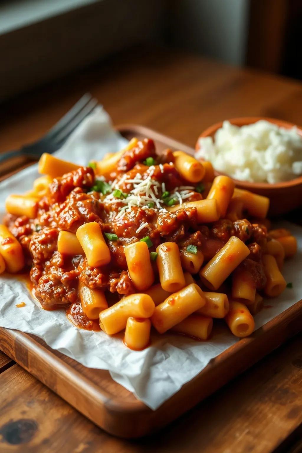 Macaroni Sloppy Joe Délicieux