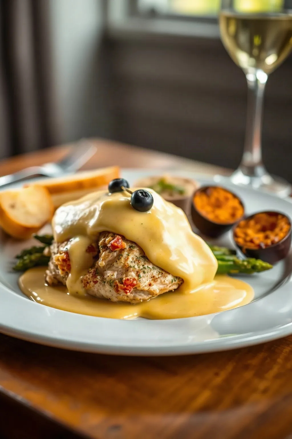 Poulet Oscar au Four: Tout le Tralala