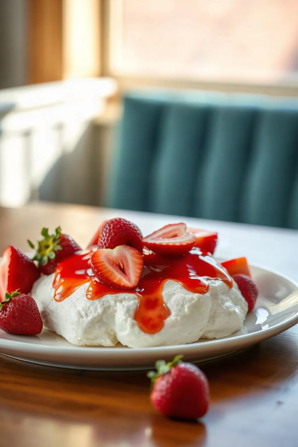 Strawberry Cream Cheese Clouds Recipe