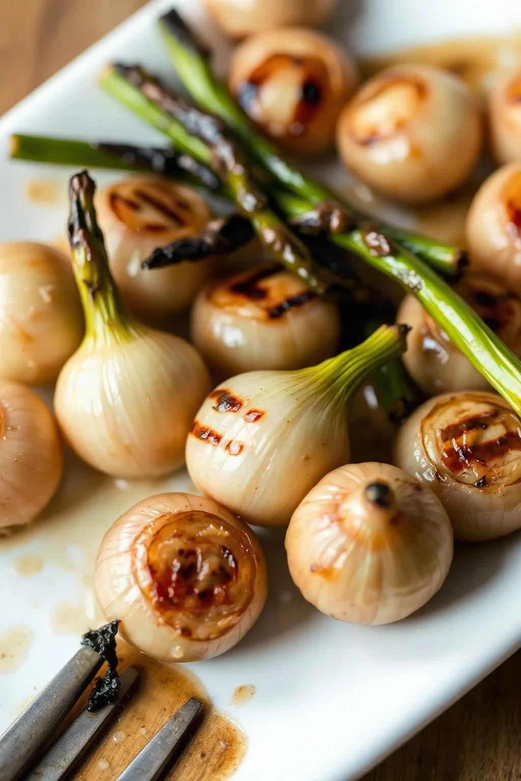 Perfectly Grilled Cipollini Onions