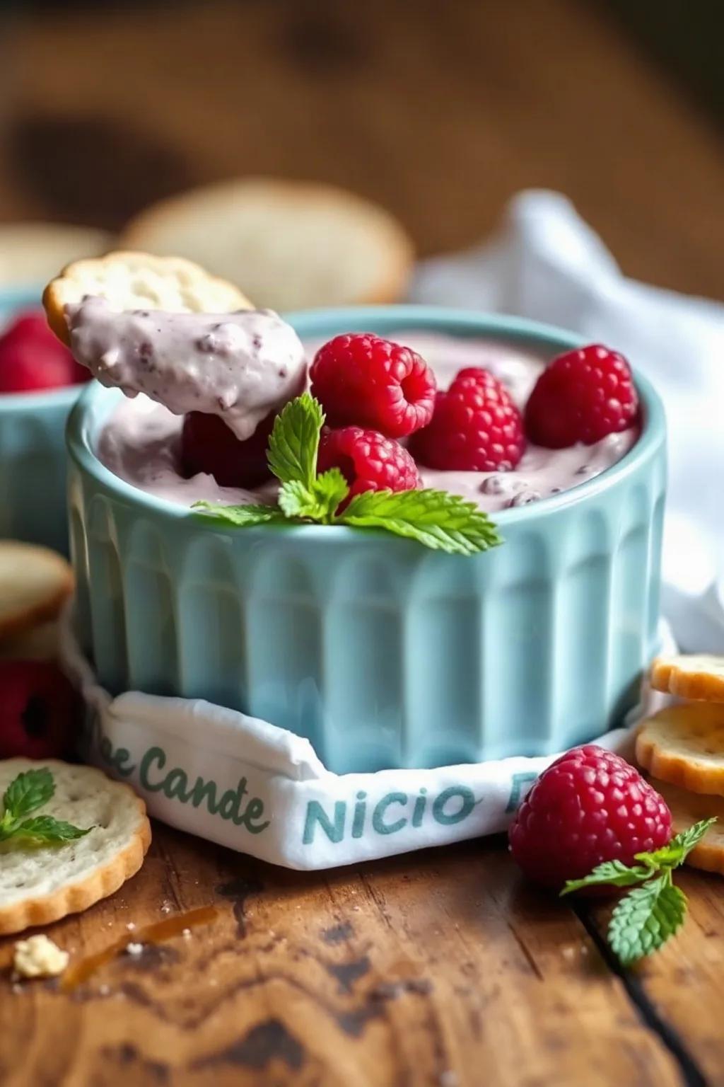 Delicious Baby Shower Raspberry Dip