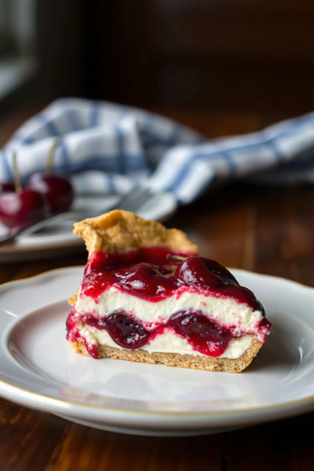 Tarta de Queso y Cereza