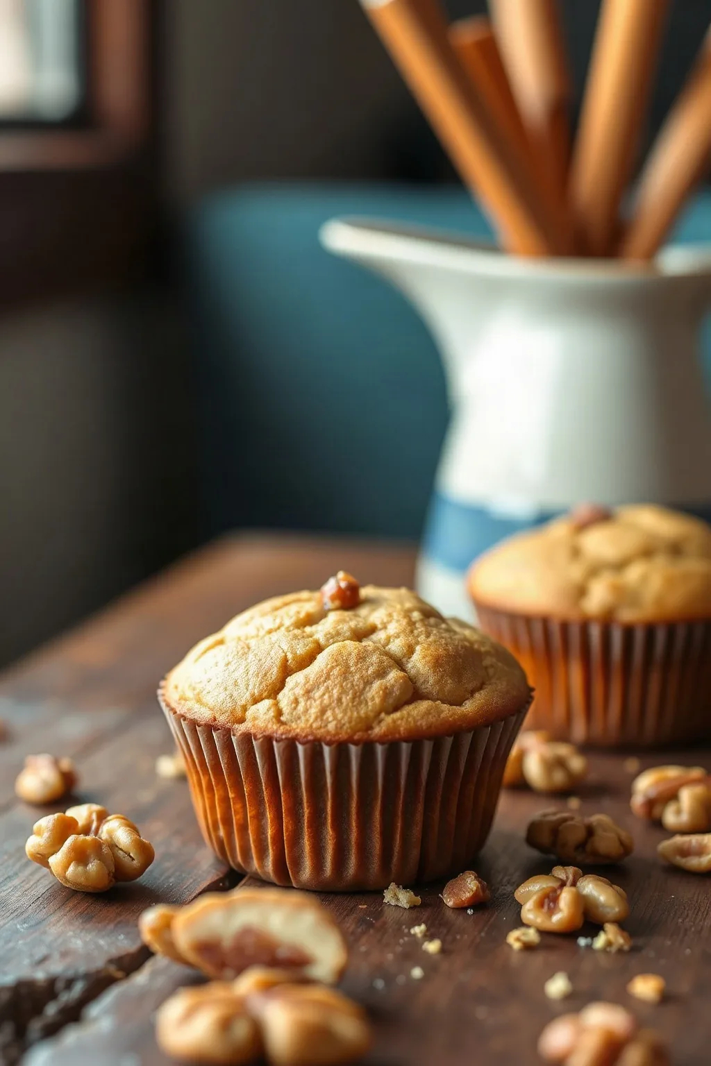 Muffins à l'érable et aux noix: Une douceur canadienne