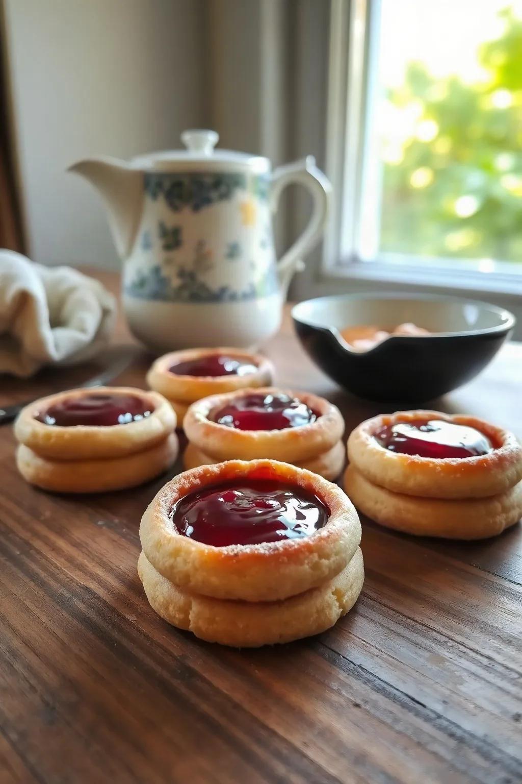 Irresistible Linzer Torte Cookies