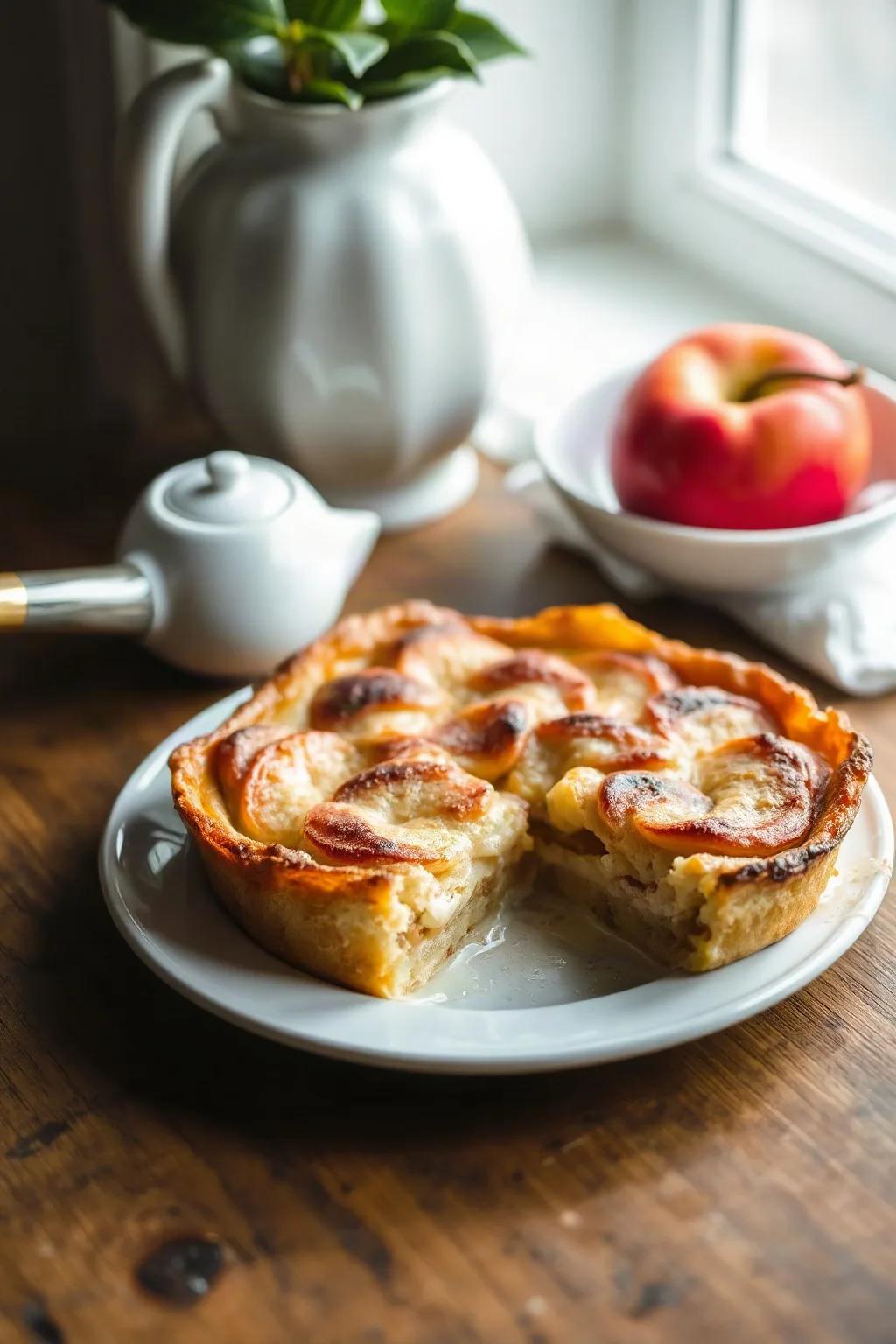 Clafoutis de Manzana Clásico