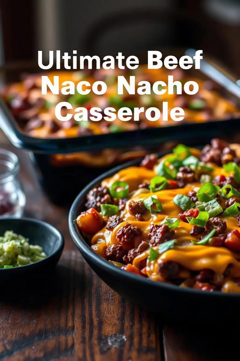 Cazuela de Nachos con Carne