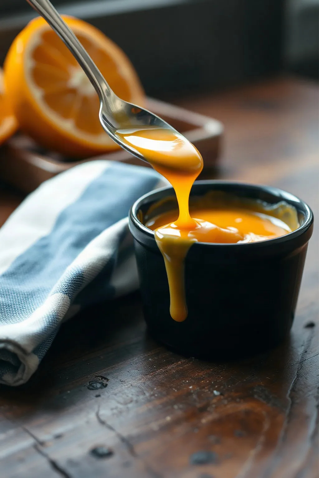 Warm Orange Sauce for Desserts