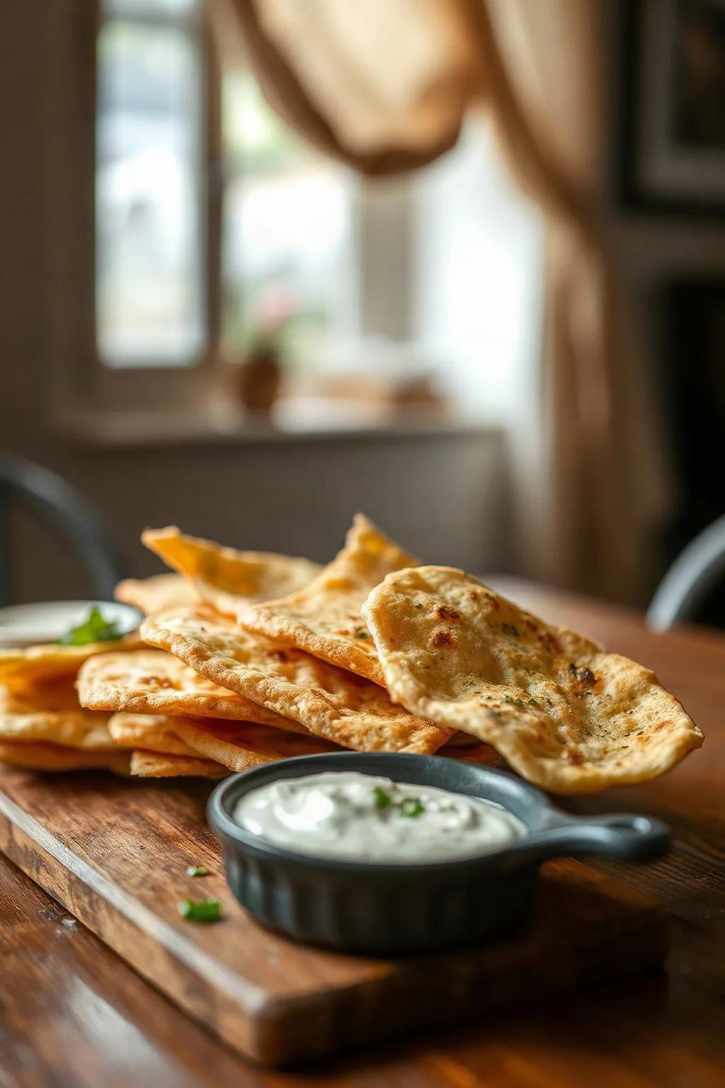 Pain craquant de lavash