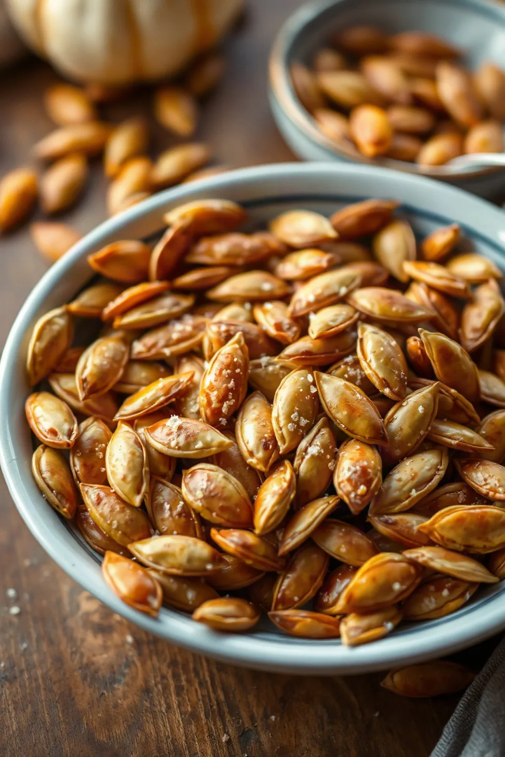 Toasted Pumpkin Seeds with Sugar and Spice
