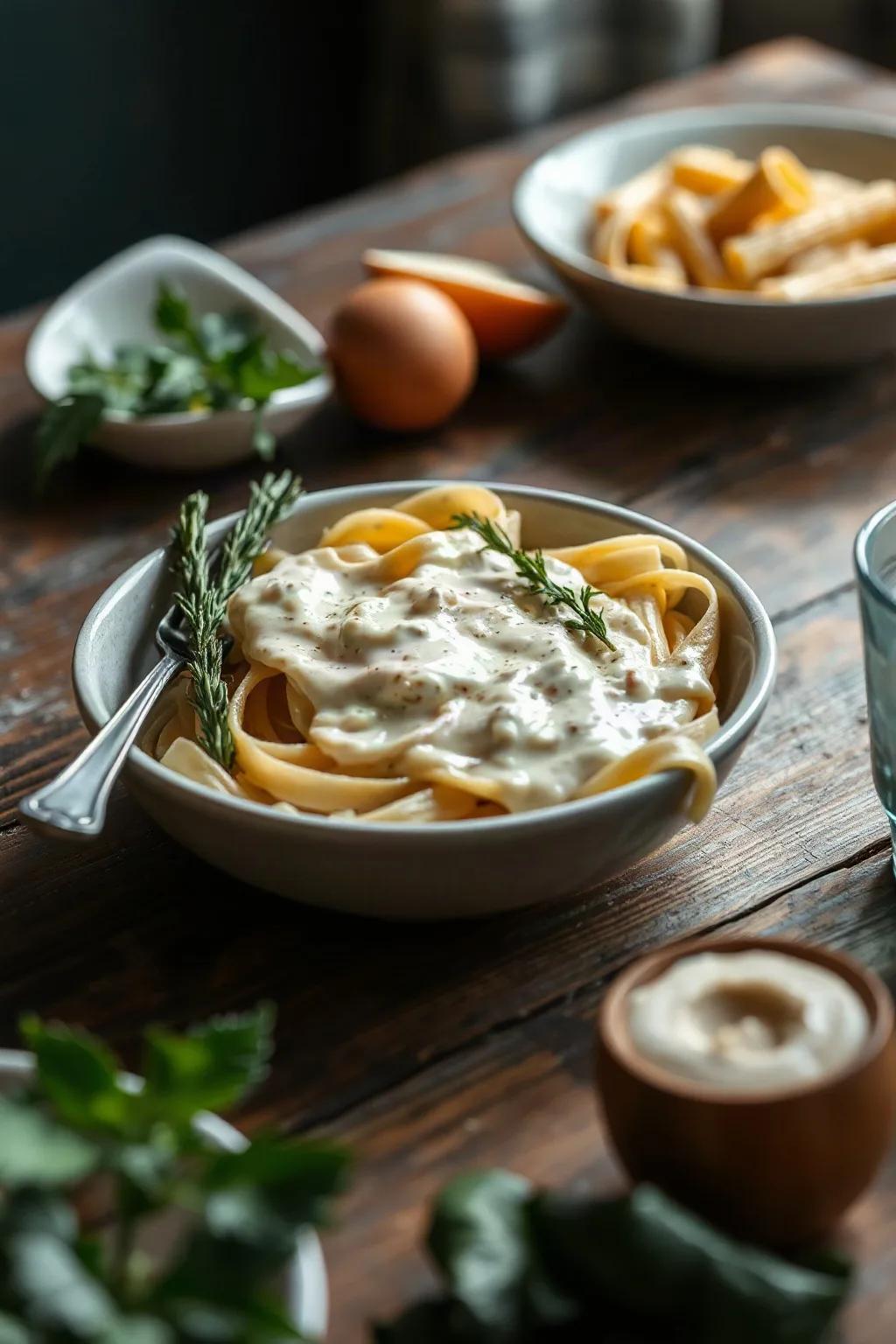 Sauce Blanche Classique pour Pâtes