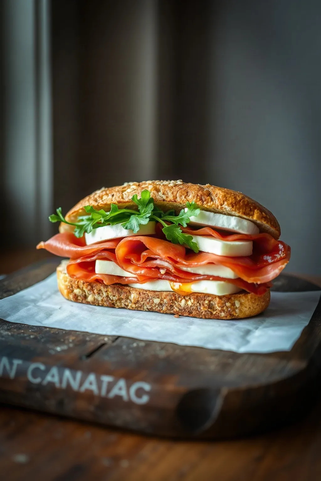 Gourmet Fancy Sammich with Prosciutto and Brie