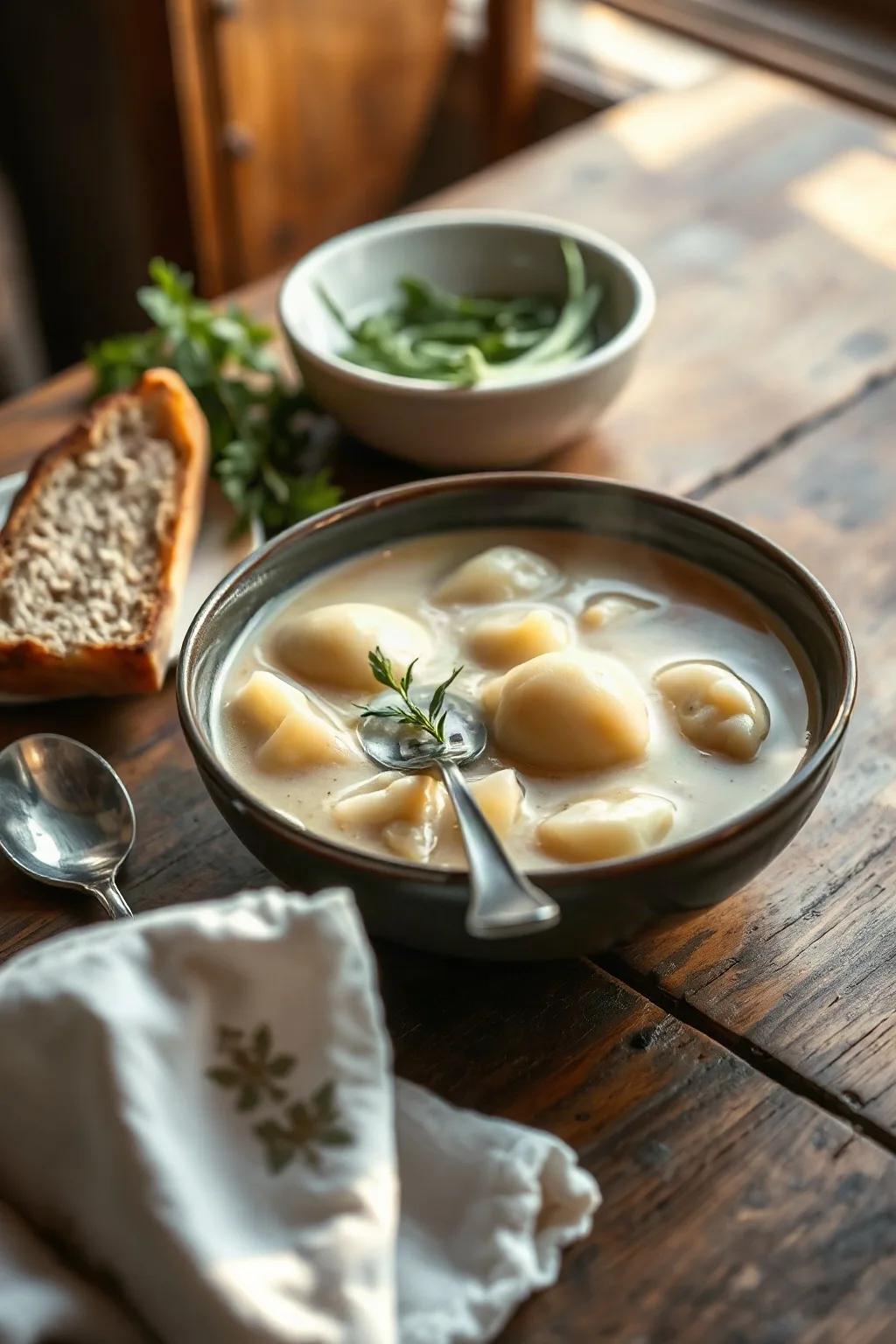 Soupe Knefla Allemande-Russe des Dakotas