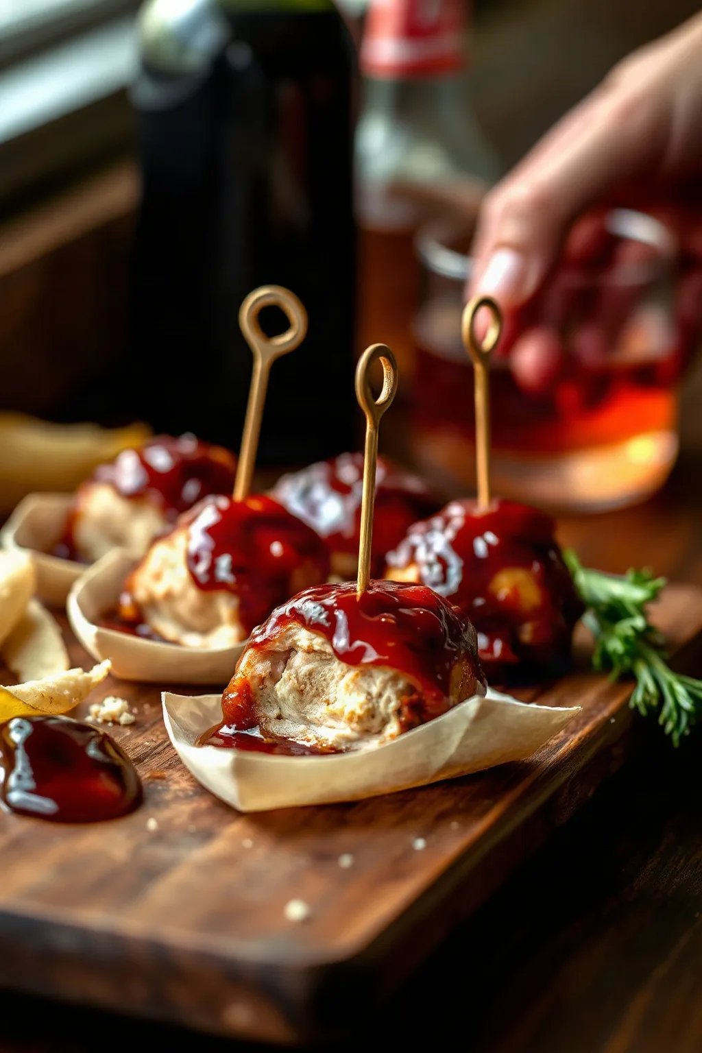 Delicious Drunk Turkey Bites