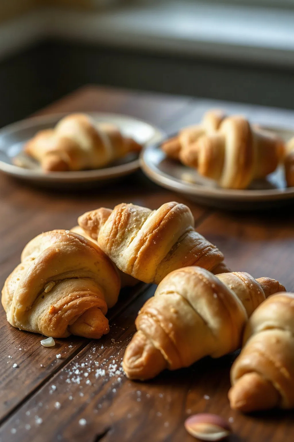 Biscuits Croissants aux Amandes Classiques