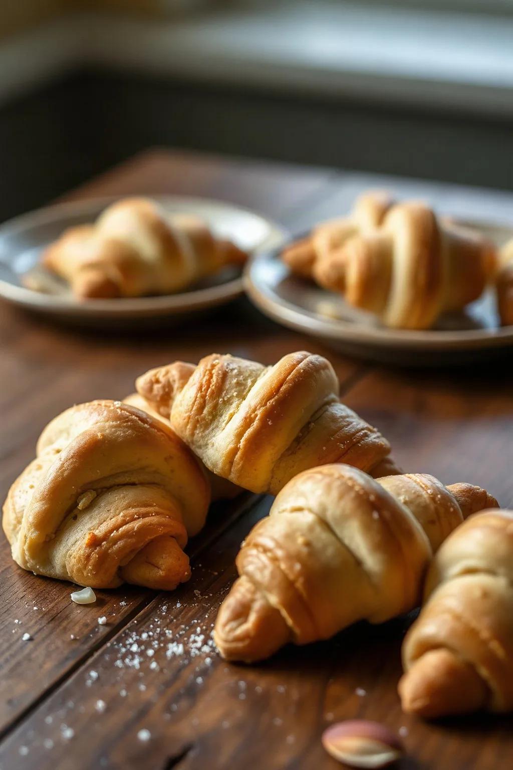 Classic Almond Crescent Cookies