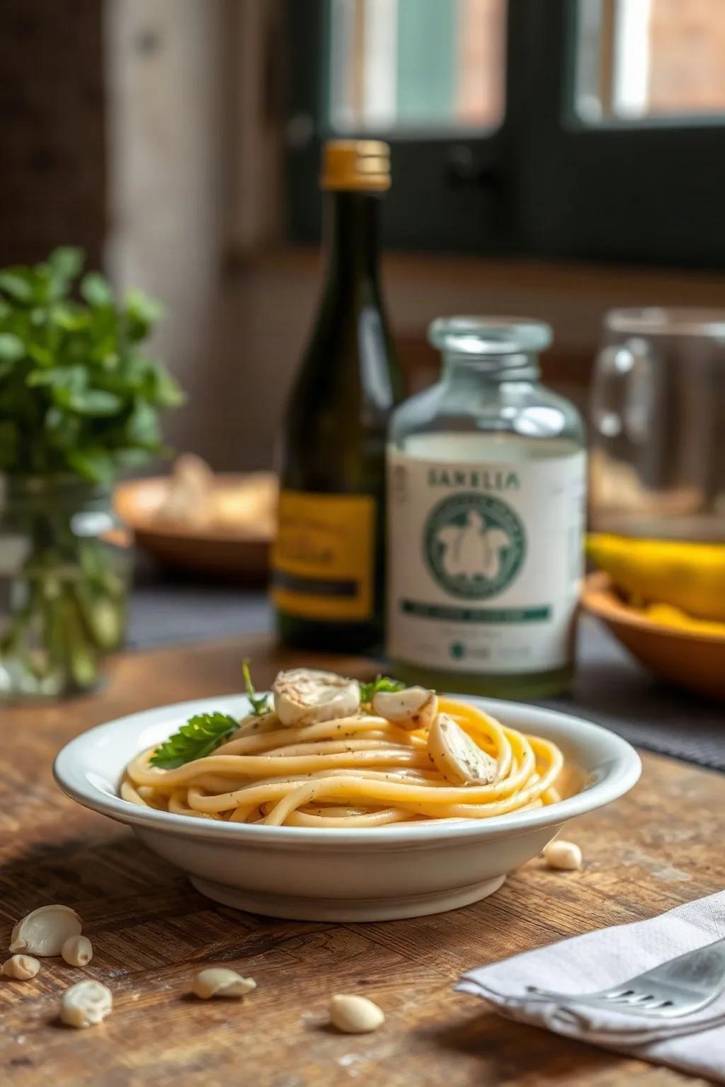 Pasta e Olio Clásica Italiana