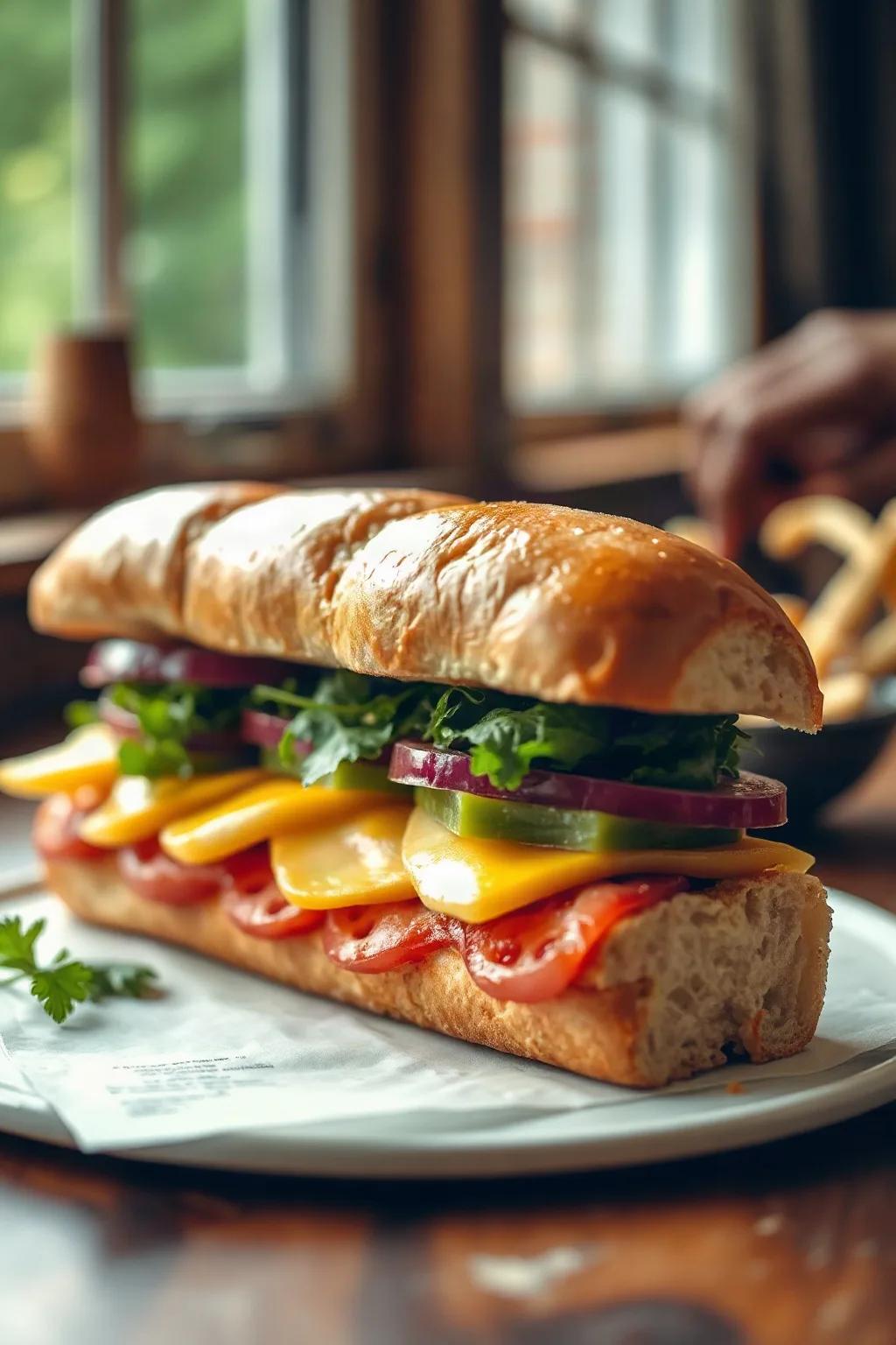 Classic Canadian Submarine Sandwich