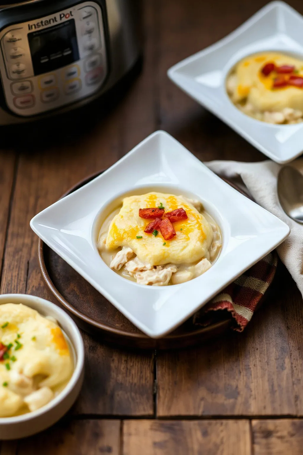 Pâté au Poulet Sans Croûte Sans Gluten à l'Instant Pot