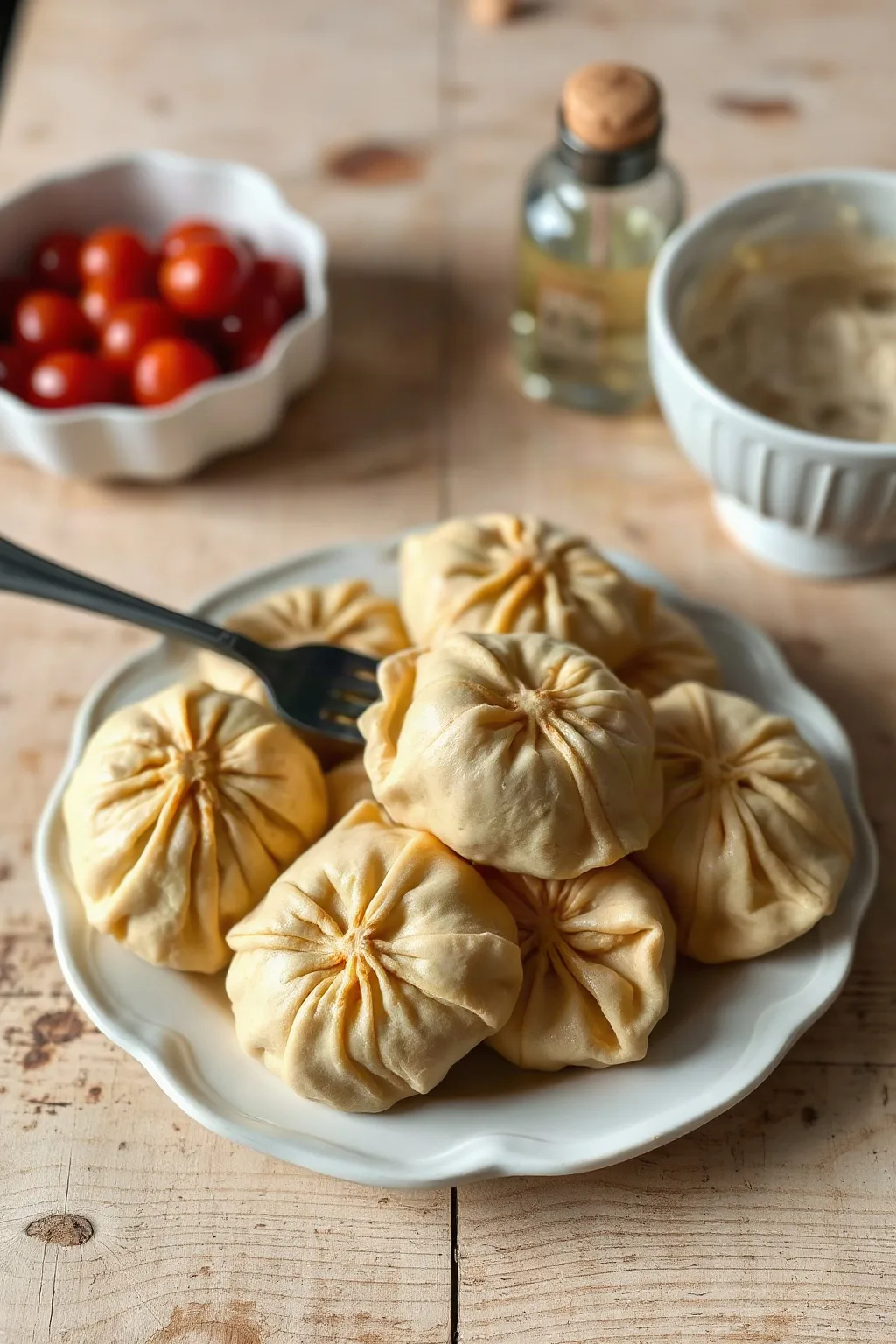Traditional Sour Cream Dough for Pierogi