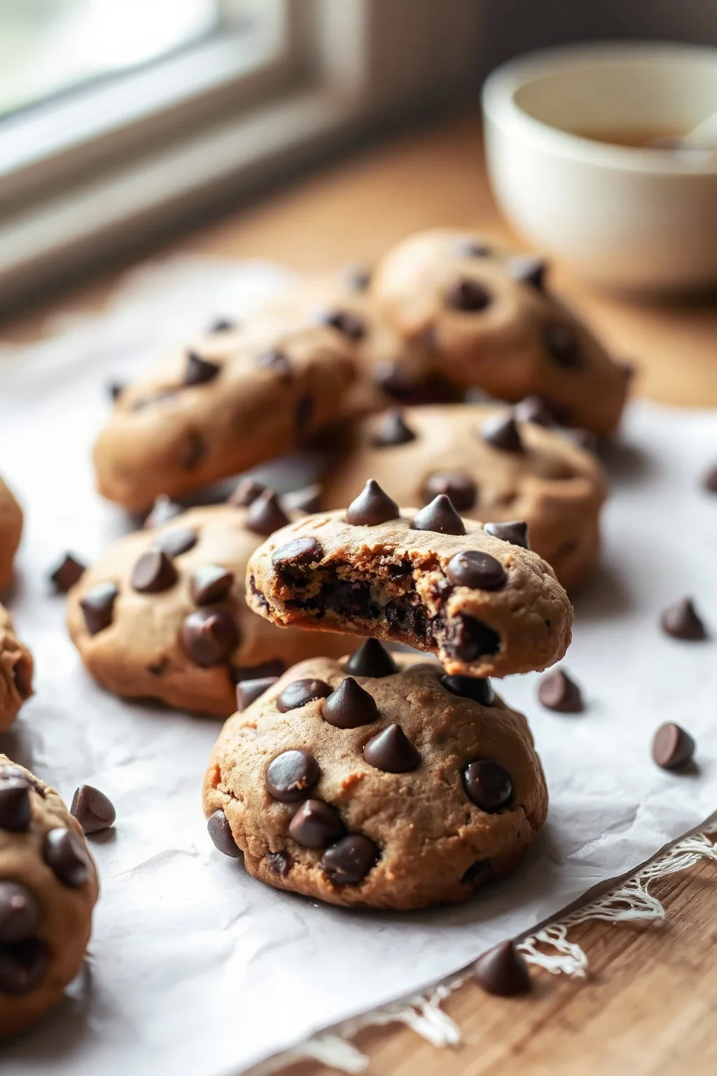 Galletas con Chispas de Chocolate y Endulzantes In The Raw