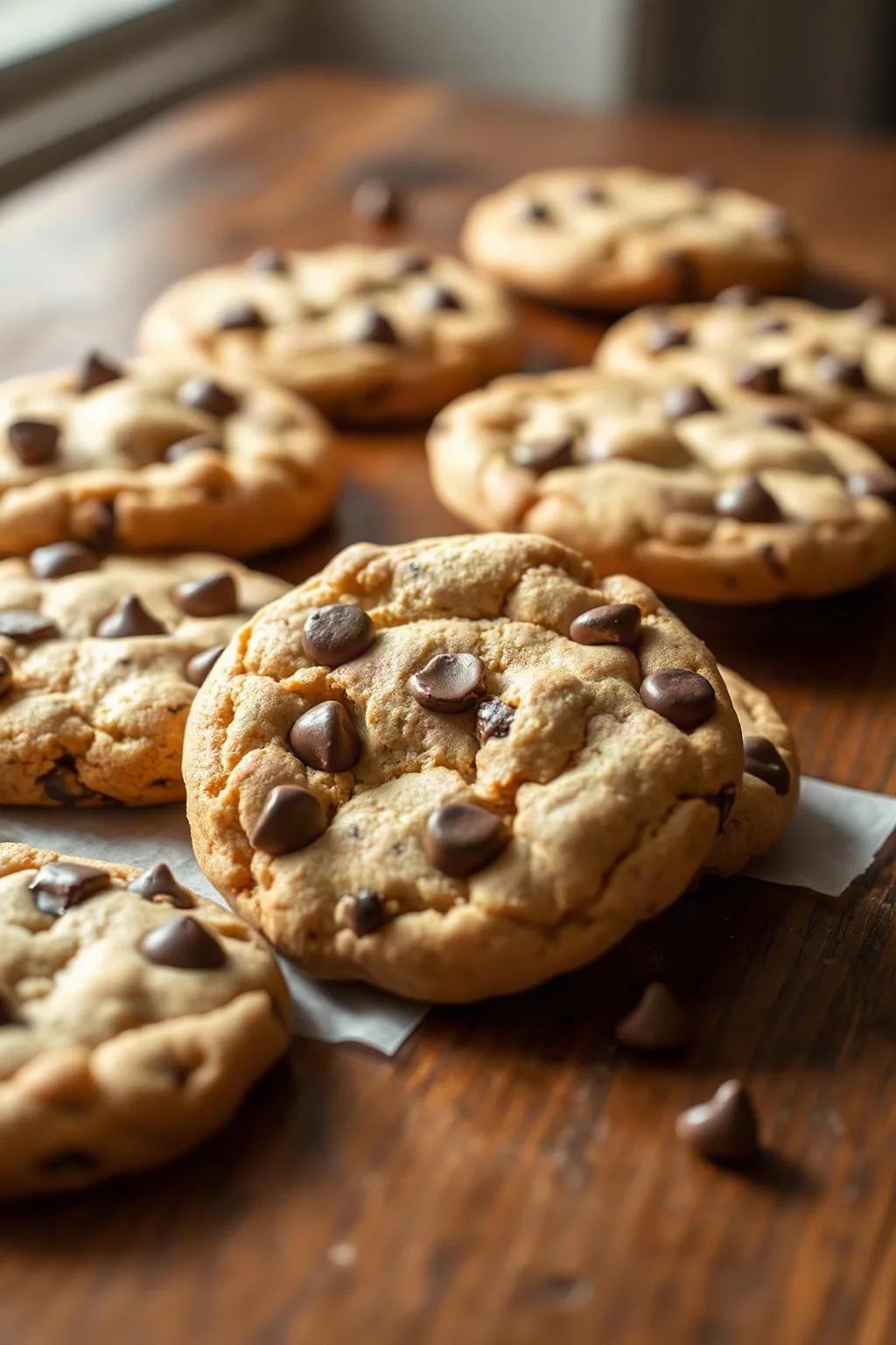 Receta de Galletas con Chispas de Chocolate al estilo Famous Amos