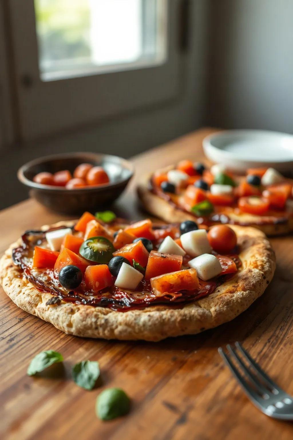 Pizza sur Pita Facile à la Maison