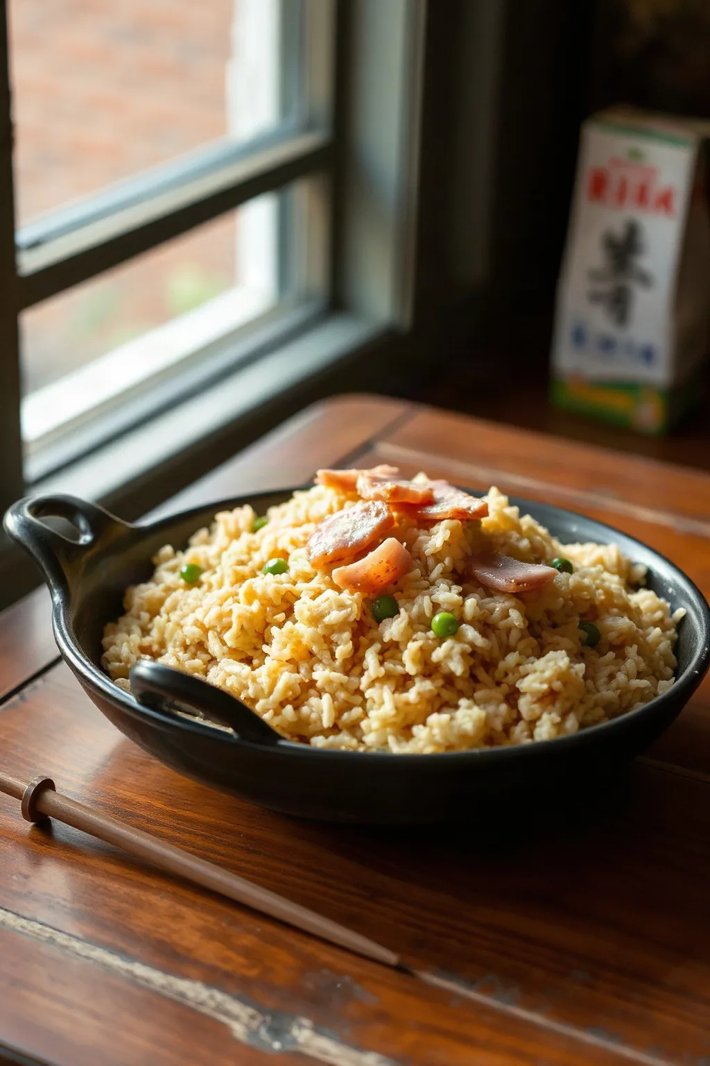 Arroz Frito Clásico con Jamón