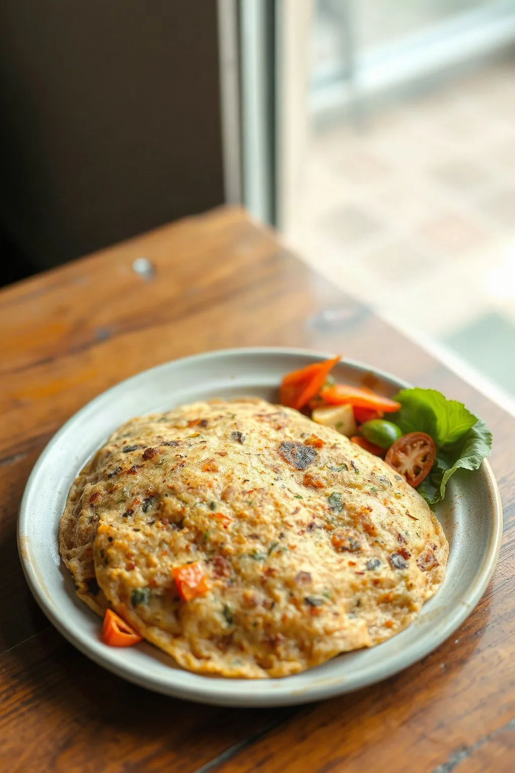 Authentic Vegetable Kottu Roti