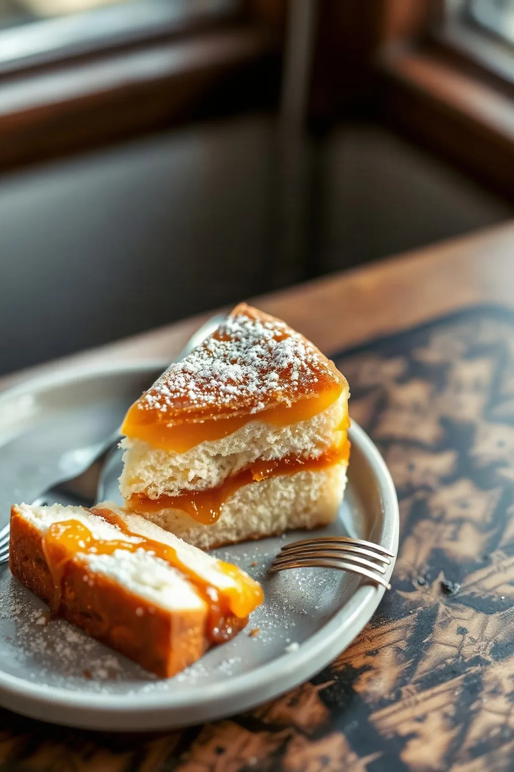 Classic Apricot Jam Cake