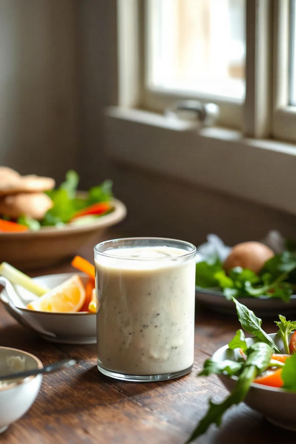Vinaigrette Crémeuse à la Grecque Style Américain