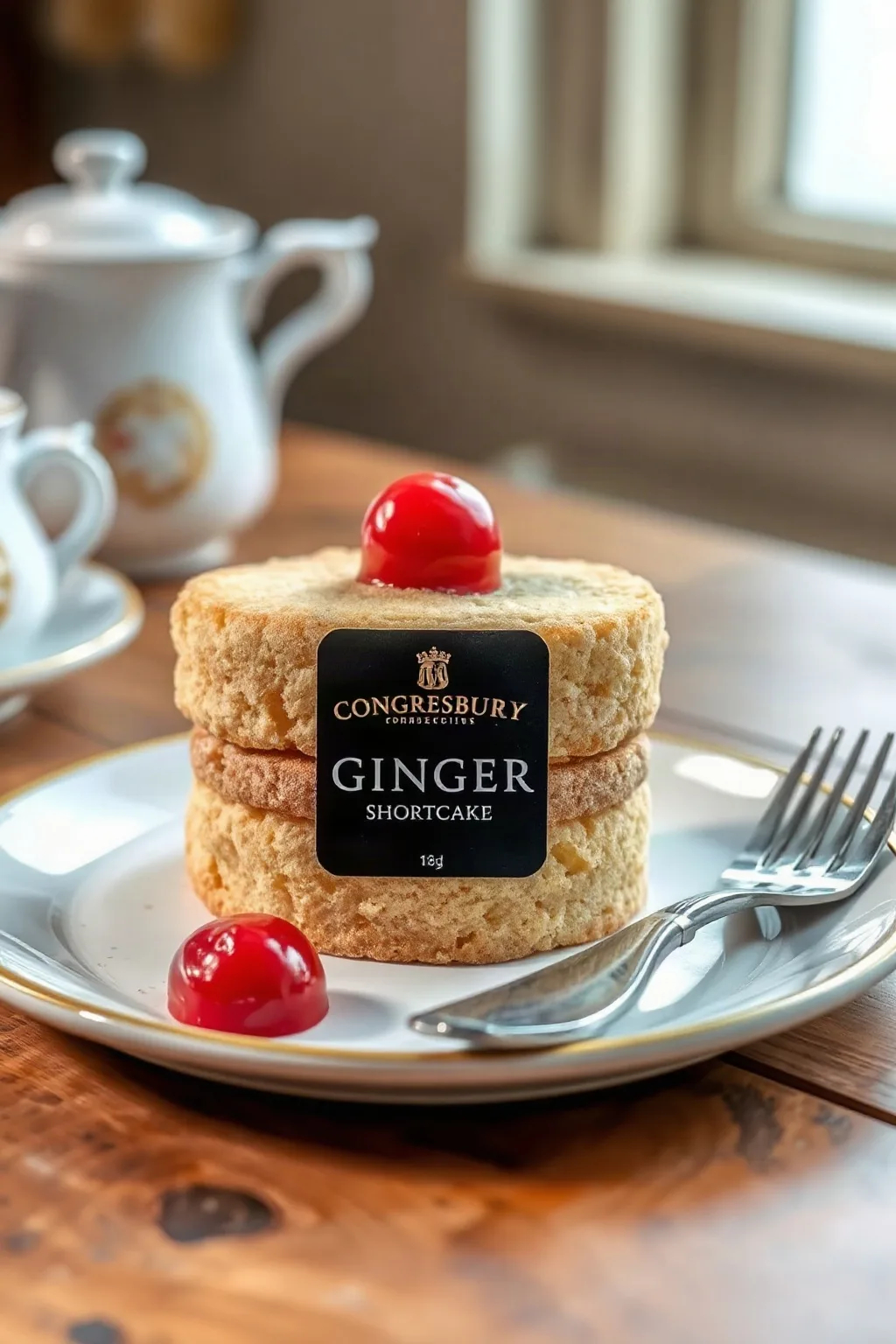 Congresbury Ginger Shortcake