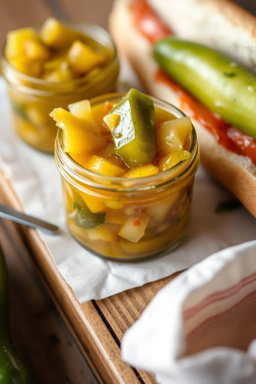 Receta de Relish de Pepinillos Dulces
