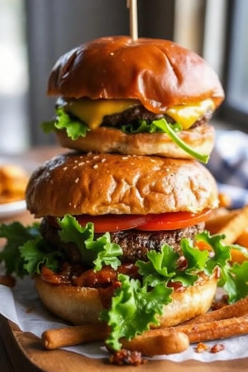 Hamburguesas a la Parrilla Deliciosas