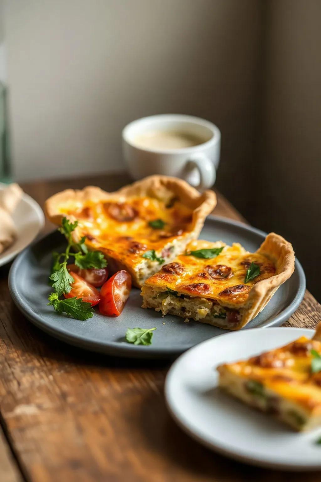 Quiche Básica de Shelly: Un Clásico Confortante