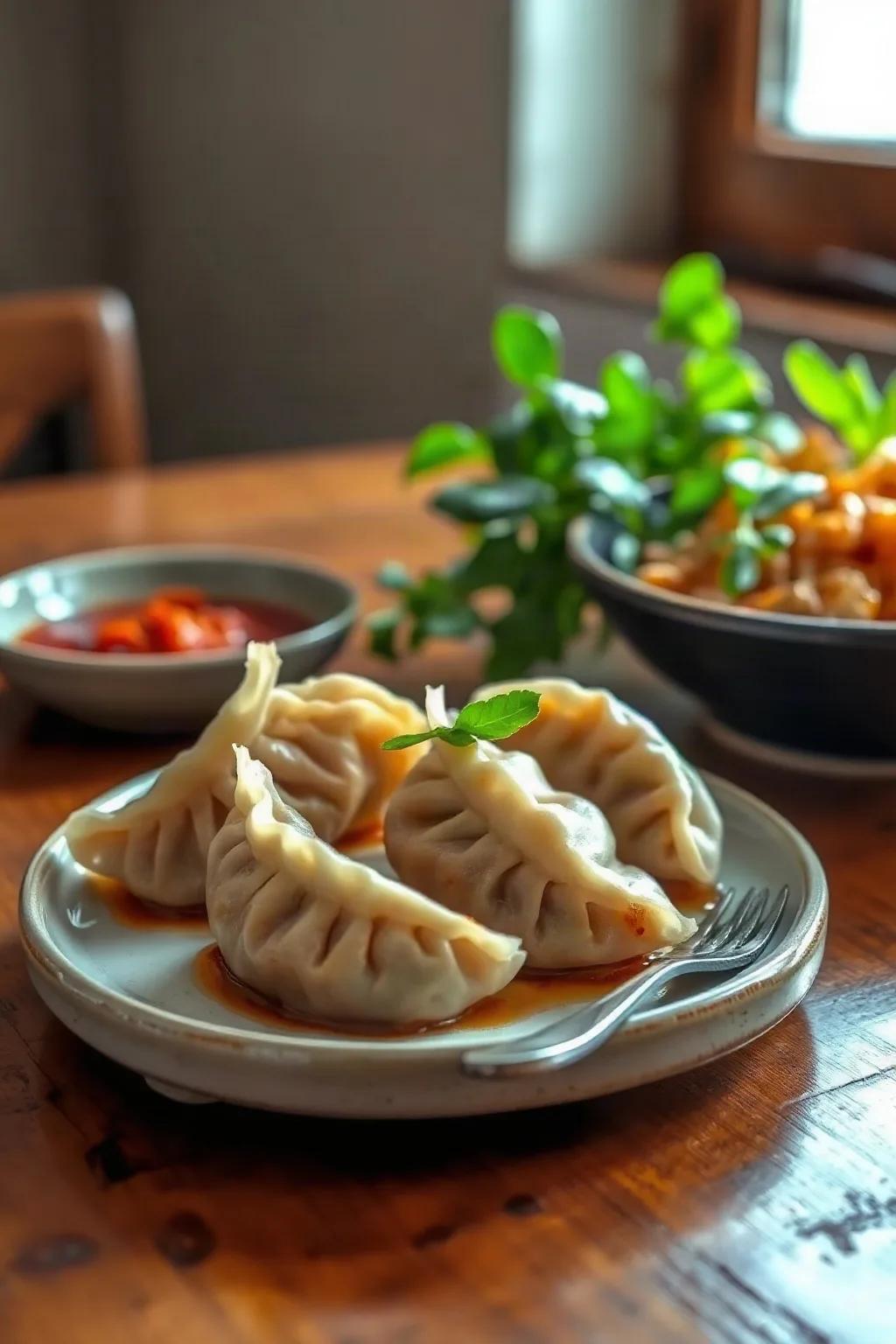 Auténticos Dumplings Chinos (Potstickers)